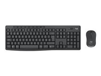 Logitech MK370 Combo for Business - sats med tangentbord och mus - QWERTY - portugisisk - grafit Inmatningsenhet 920-012070