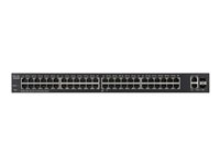 Cisco 220 Series SF220-48P - switch - 48 portar - Administrerad - rackmonterbar SF220-48P-K9-EU