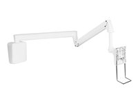 Multibrackets M VESA Full Motion Medical Arm HD justerbar arm - för medicinsk arbetsstation - vit 7350073734276