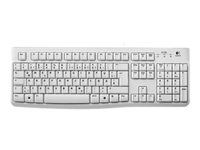 Logitech K120 for Business - tangentbord - tysk - vit Inmatningsenhet 920-003626