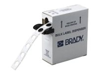 Brady B-7593 - laminerade etiketter - blank - 500 etikett (er) - 45 x 15 mm BM71E-6-7593-WT