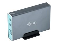 i-Tec MySafe - förvaringslåda - SATA 6Gb/s - USB-C, Thunderbolt 3 CAMYSAFEDUAL25