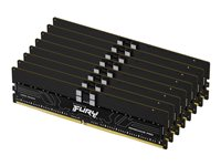 Kingston FURY Renegade Pro - DDR5 - sats - 256 GB: 8 x 32 GB - DIMM 288-pin - 6400 MHz / PC5-51200 - registrerad KF564R32RBE2K8-256