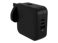 Targus HyperJuice strömadapter - GaN - 2 x USB-C, USB - 70 Watt HJ1003BKWWGL