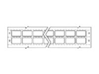 Brady B-499 - etiketter - matt - 1500 etikett (er) - 25.4 x 66.7 mm B33-625-499