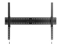 Multibrackets M Universal Wallmount Tilt HD MAX monteringssats - för platt panel - svart 7350073730926