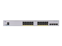 Cisco Business 250 Series CBS250-24FP-4X - switch - 24 portar - smart - rackmonterbar CBS250-24FP-4X-EU