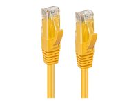 MicroConnect patch-kabel - 2 m - gul MC-UTP6A02Y