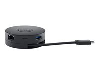 Dell Mobile Adapter DA300 - dockningsstation - USB-C - VGA - 1GbE DELL-DA300