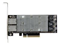 StarTech.com PCI Express 10GBase-T Ethernet-nätverkskort med 2 portar - med Intel X540-chip - nätverksadapter - PCIe 2.0 x8 - 10Gb Ethernet x 2 ST20000SPEXI