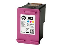 HP 303 - färg (cyan, magenta, gul) - original - bläckpatron T6N01AE