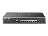 TP-Link JetStream TL-SG3210 - switch - 8 portar - Administrerad - rackmonterbar TL-SG3210