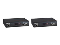 Black Box ServSwitch Agility IP-Based KVM Extender - DVI, USB, Dual-Head Kit - video/ljud/USB/seriell förlängningskabel - 10Mb LAN, 100Mb LAN, GigE - TAA-kompatibel ACR1020A