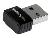 StarTech.com USB 2.0-miniadapter för Wireless-N-nätverk på 300 Mbps - 802.11n 2T2R WiFi-adapter - nätverksadapter - USB 2.0 USB300WN2X2C