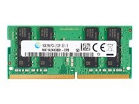 HP - DDR4 - modul - 4 GB - SO DIMM 260-pin - 2400 MHz / PC4-19200 - ej buffrad Z9H55AA