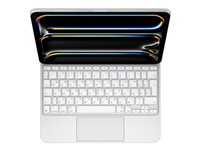 Apple Magic Keyboard - tangentbord och foliefodral - med pekdyna - QWERTY - ryska - vit Inmatningsenhet MWR03RS/A