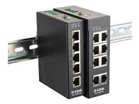 D-Link DIS 100E-5W - switch - 5 portar - ohanterad DIS-100E-5W