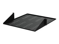 StarTech.com 2U Vented 19" 2-Post Network Rack Cabinet Shelf, 20in Deep Center Mount Cantilever Tray Rackmount Shelf for AV/Data Equipment Enclosure with Cage Nuts & Screws 75lb Capacity - 2U Fixed Rack Shelf (CABSHF2POSTV2) - hylla för rack - 2U CABSHF2POSTV2