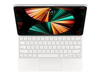 Apple Magic Keyboard - tangentbord och foliefodral - med pekdyna - QWERTY - internationell engelska - vit Inmatningsenhet MJQL3Z/A