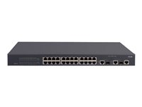 HPE 3100-24 EI Switch - switch - 24 portar - Administrerad - rackmonterbar JD320A