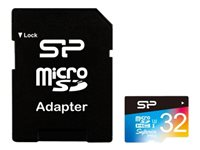 SILICON POWER Superior Pro - flash-minneskort - 32 GB - microSDHC SP032GBSTHDU3V20SP