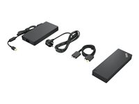 Lenovo ThinkPad Thunderbolt 4 WorkStation Dock - dockningsstation - Thunderbolt 4 - HDMI, 2 x DP, 2 x Thunderbolt - 1GbE 40B00300US