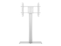 Multibrackets M Public Display Stand 145 HD Single Silver w. Floorbase vagn - för LCD-display - silver 7350105210877