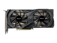 PNY GeForce RTX 3060 - UPRISING Dual Fan Edition - grafikkort - GF RTX 3060 - 12 GB VCG306012DFMPB