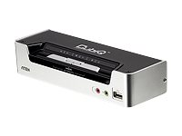 ATEN CubiQ CS1792 USB 2.0 HDMI KVMP Switch - omkopplare för tangentbord/video/mus/ljud - 2 portar CS1792-AT-G