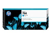 HP 766 - cyan - original - DesignJet - bläckpatron P2V89A