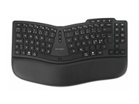 Kensington Pro Fit KB675 EQ - tangentbord - uppladdningsbar TKL - QWERTY - hela norden - svart Inmatningsenhet K75491PN