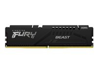 Kingston FURY Beast - DDR5 - sats - 128 GB: 4 x 32 GB - DIMM 288-pin - 5600 MHz / PC5-44800 - ej buffrad KF556C40BBK4-128