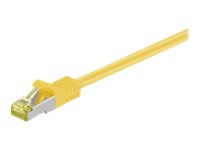 MicroConnect nätverkskabel - 25 cm - gul SFTP70025Y