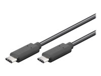 goobay - USB typ C-kabel - 24 pin USB-C till 24 pin USB-C - 1 m 67976