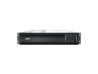 APC Smart-UPS 1500VA LCD RM - UPS - 1000 Watt - 1500 VA - med APC UPS Network Management Card SMT1500RMI2UNC