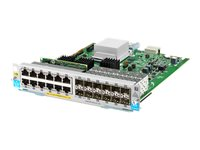 HPE - expansionsmodul - Gigabit Ethernet (PoE+) x 12 + Gigabit SFP x 12 J9989A