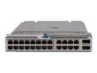 HPE - expansionsmodul - Gigabit Ethernet/10 Gb Ethernet x 24 + QSFP+ x 2 JH182A