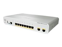 Cisco Catalyst Compact 2960CPD-8PT-L - switch - 8 portar - Administrerad WS-C2960CPD-8PT-L