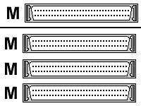 HPE intern SCSI-kabel 300926-001