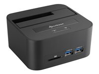 Sharkoon QuickPort XT HC Pro - HDD dockningsstation - SATA 6Gb/s - USB 3.0 4044951020089