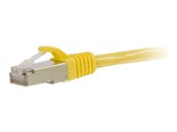 C2G Cat5e Booted Shielded (STP) Network Patch Cable - patch-kabel - 2 m - gul 83811