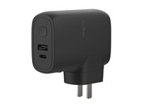 Belkin BoostCharge strömbank/strömadapter - USB, 24 pin USB-C - 25 Watt BPZ003bt1MBK-B6