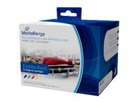 MediaRange - 4-pack - svart, gul, cyan, magenta - kompatibel - bläckpatron (alternativ för: Epson T2711, Epson T2712, Epson T2713, Epson T2714) MRET271