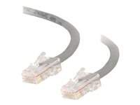 C2G Cat5e Non-Booted Unshielded (UTP) Network Crossover Patch Cable - övergångskabel - 3 m - grå 83284