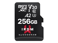 GOODRAM IRDM M2AA - flash-minneskort - 256 GB - mikroSDXC UHS-I IR-M2AA-2560R12