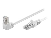 MicroConnect nätverkskabel - 50 cm - vit STP50050WA