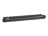 Black Box Feed-Through patch-panel - 1U - 19" JPM804A-R2