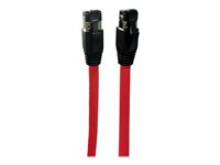 MicroConnect patch-kabel - 2 m - röd MC-SFTP802R