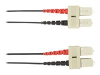 Black Box patch-kabel - 5 m - svart FOCMR50-005M-SCSC-BK