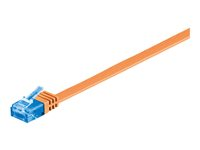 MicroConnect nätverkskabel - 2 m - orange V-UTP6A02O-FLAT